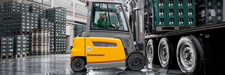 Jungheinrich Vorkheftruck - Contragewichtheftruck Jungheinrich