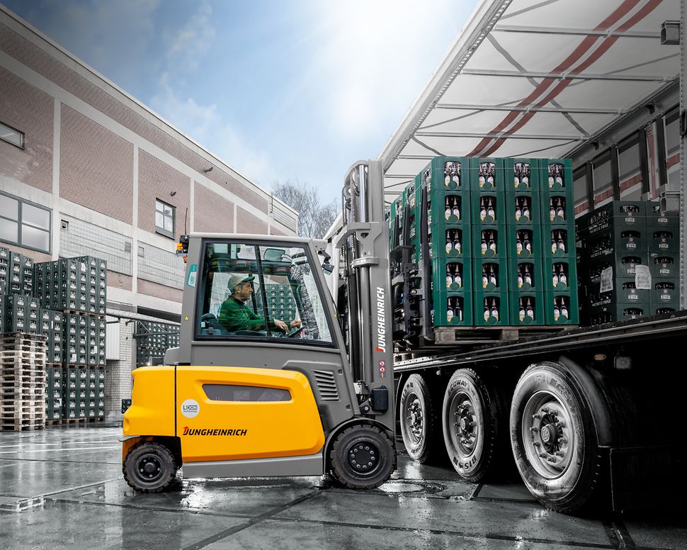 Jungheinrich Vorkheftruck - Contragewichtheftruck Jungheinrich