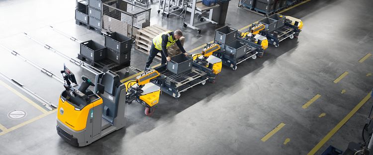 Jungheinrich aanhangwagen