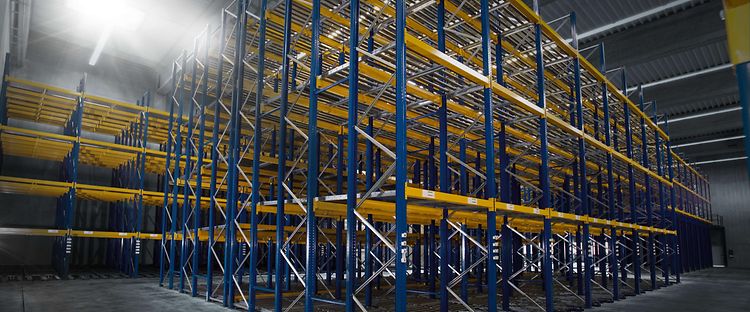 Stage Pallettenopslag dynamisch