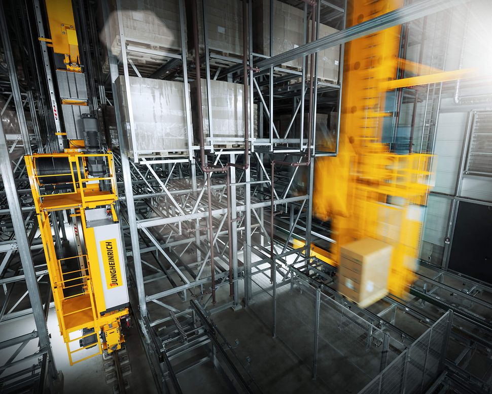 Automatisch pallettenmagazijn