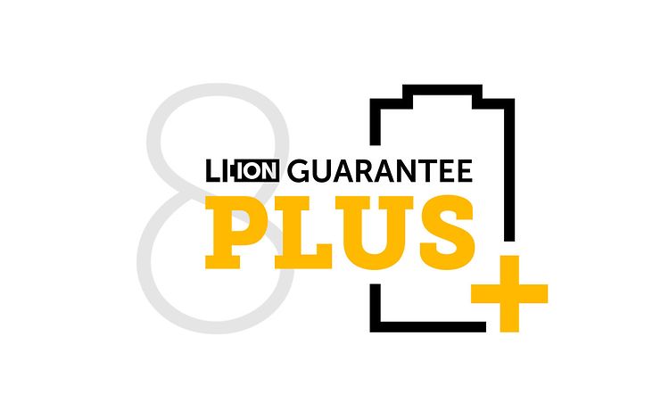 5 jaar garantie op lithium-ion batterijen