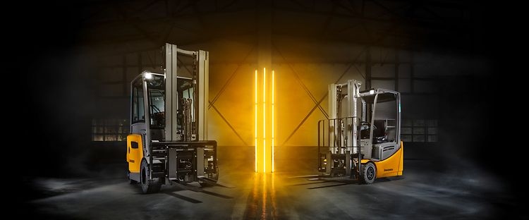 Elektrische vorkheftrucks