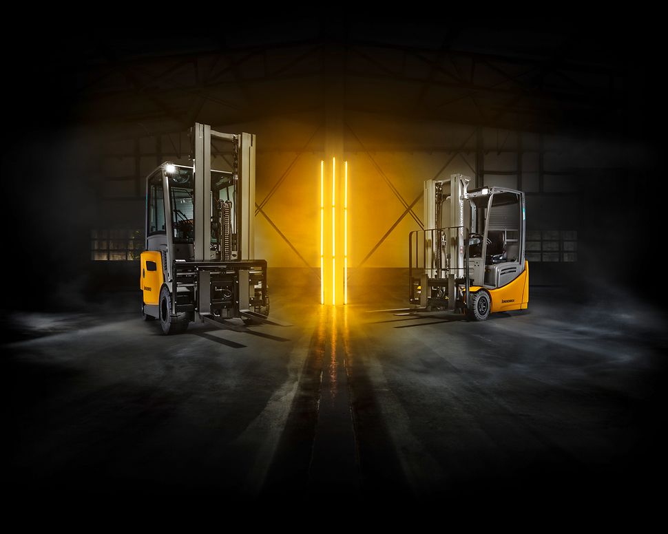 Elektrische vorkheftrucks