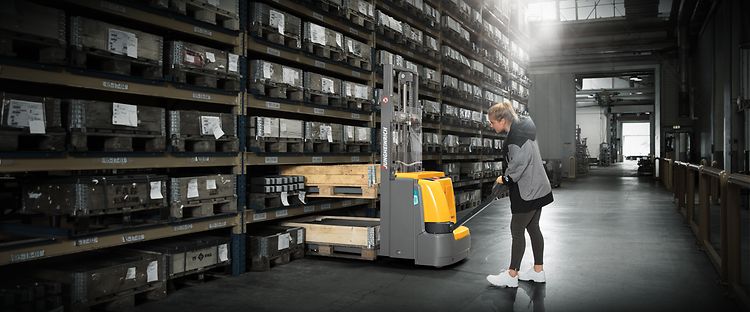 Tweedehands elektrische stapelaars