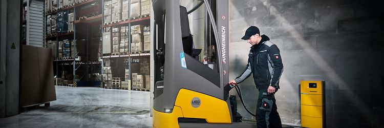 Batteries et chargeurs de Jungheinrich