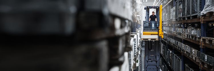 Stage Hochregalstapler