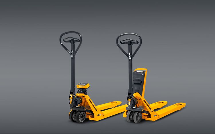 Transpalette avec balance AMW 22_22p