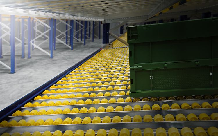 Stage Stockage de petites pièces dynamique