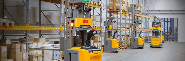 Avantages des Automated Guided Vehicles (AGV)
