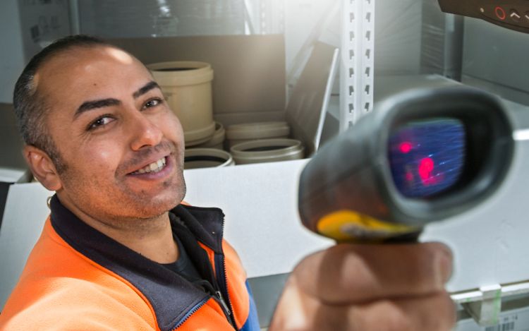 Stage Scanner de Código de Barras