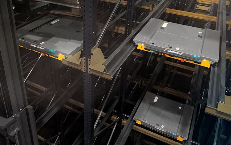 Stage Shuttle para racks