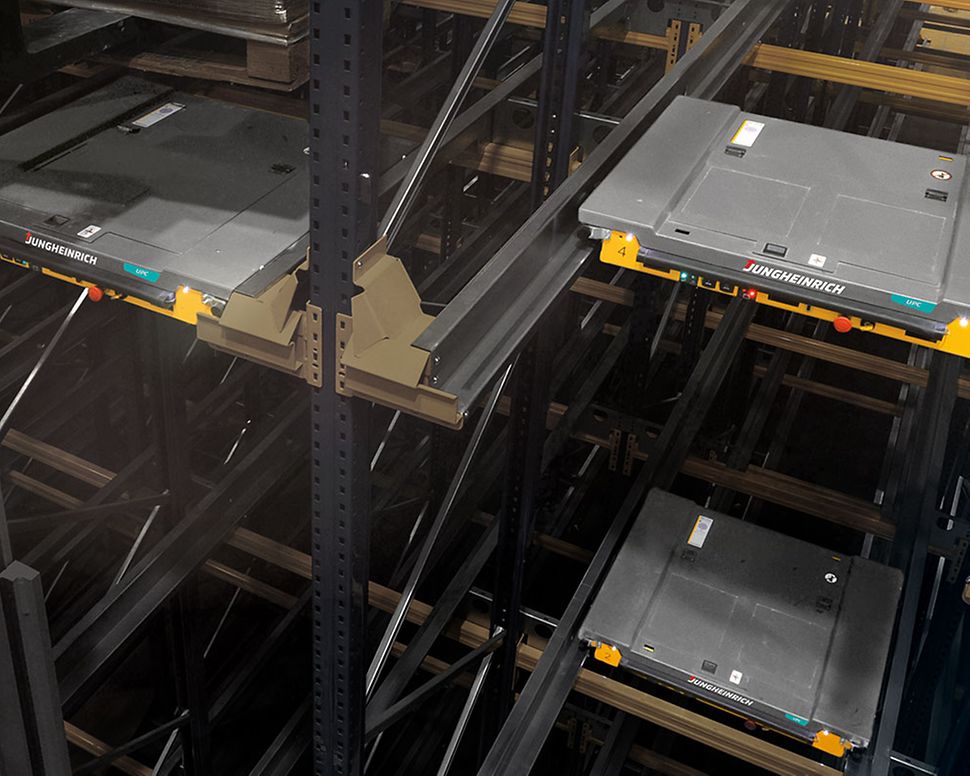 Stage Shuttle para racks