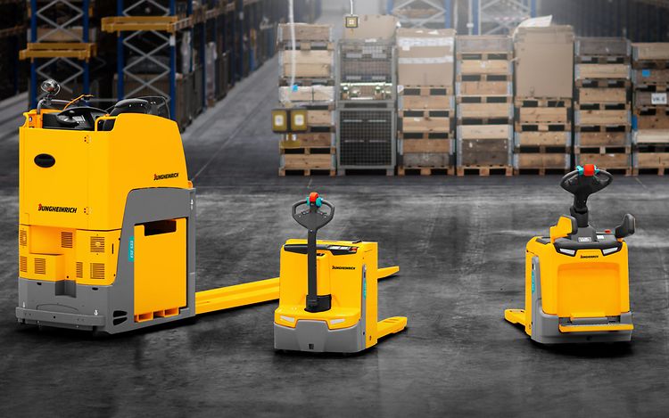 El palleløftere fra Jungheinrich på lager