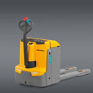 Produktbillede af gul elektrisk palleløfter EJE 220_225_230_235 fra Jungheinrich 