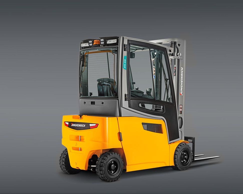 Produktbillede med elektrisk gaffeltruck EFG 316-320 fra Jungheinrich 