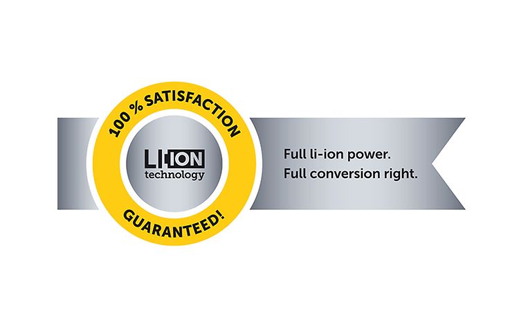 Li-on badge garanti 
