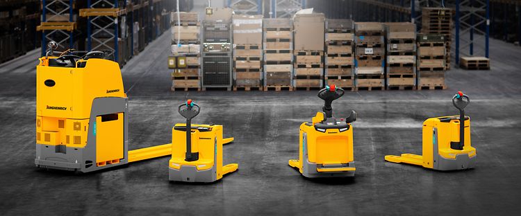 Stage Transpalettes électriques faible levée