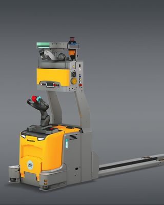 AGV Jungheinrich EKS 215a - transport et stockage compact automatisé