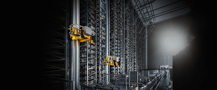 Stage Entrepôt de palettes automatique