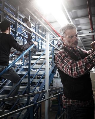 Stage Installation de rayonnage léger