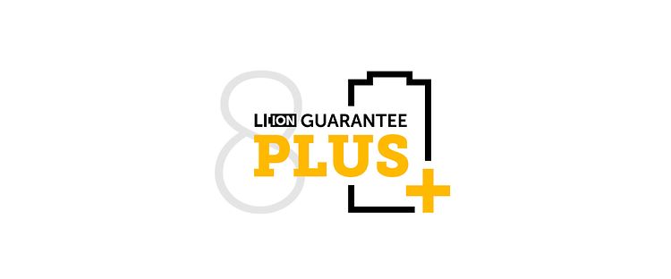 Content Ioni di litio + 5 anni logo
