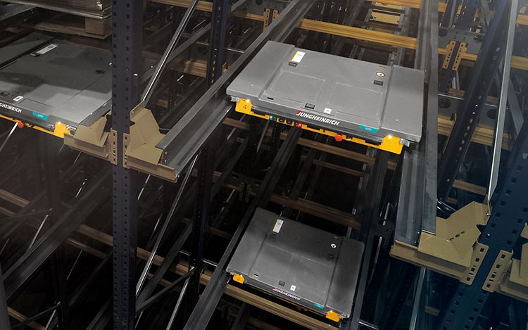 Stage Shuttle para estanterías