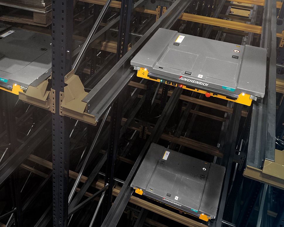 Stage Shuttle para estanterías