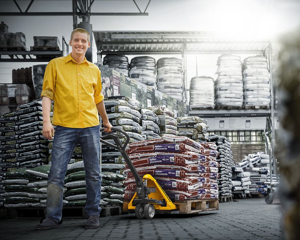 Stage Rankiniai hidrauliniai padėklų vežimėliai