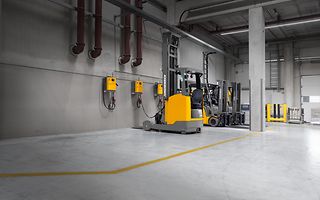 Heftruck accu Heftruck lader