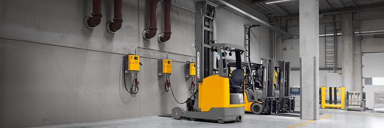 Heftruck accu Heftruck lader