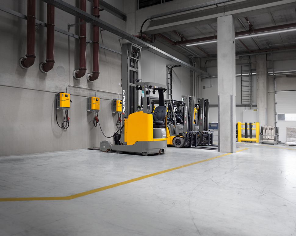Heftruck accu Heftruck lader