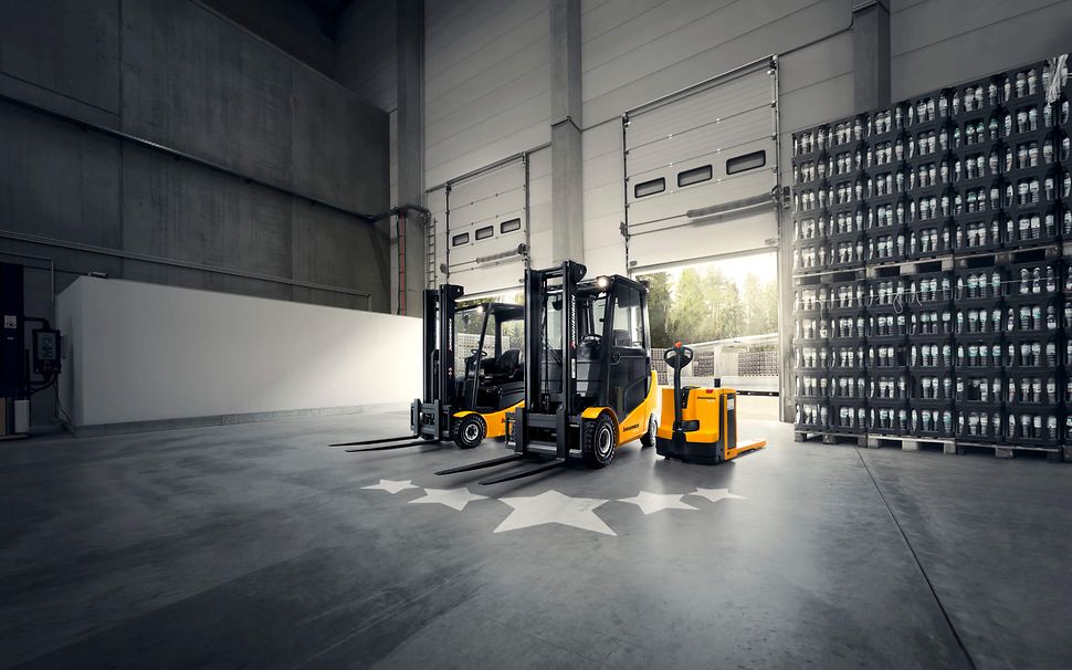 Gebruikte heftrucks banner