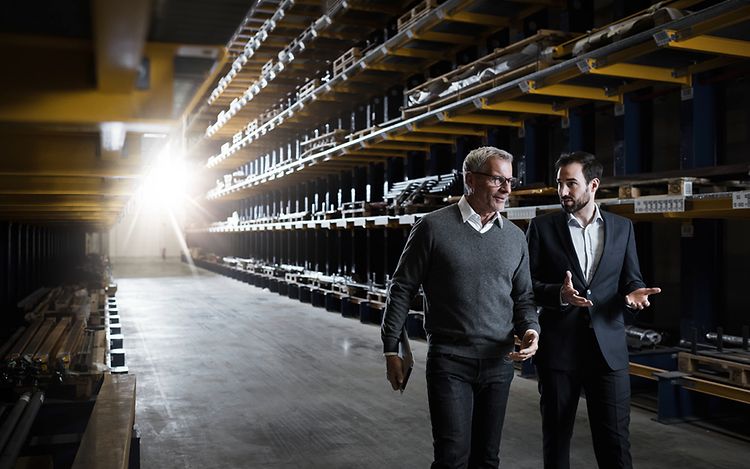 Stage Lagerreoler + lagerinnredning