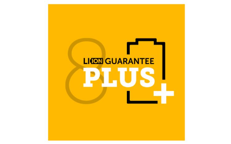 Content Li-ion + 5 års Logo