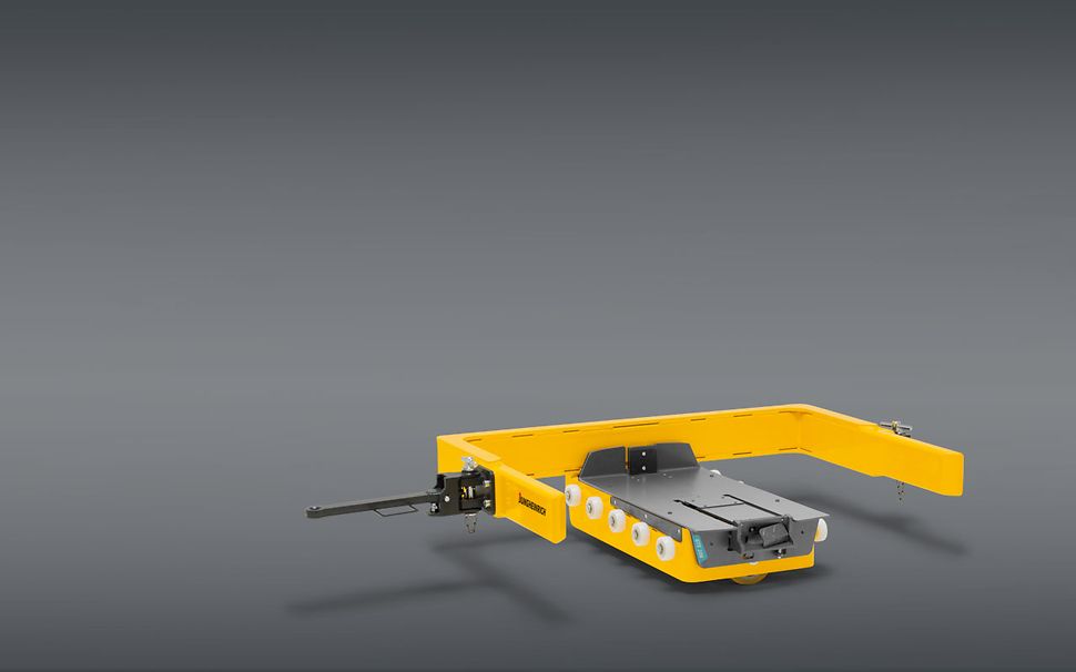Stapler Routenzug Routenzug-Anhänger für Transporteffizienz | Jungheinrich Routenzüge
