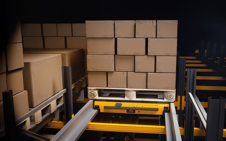 Stage Shuttle-Kompaktlagersystem