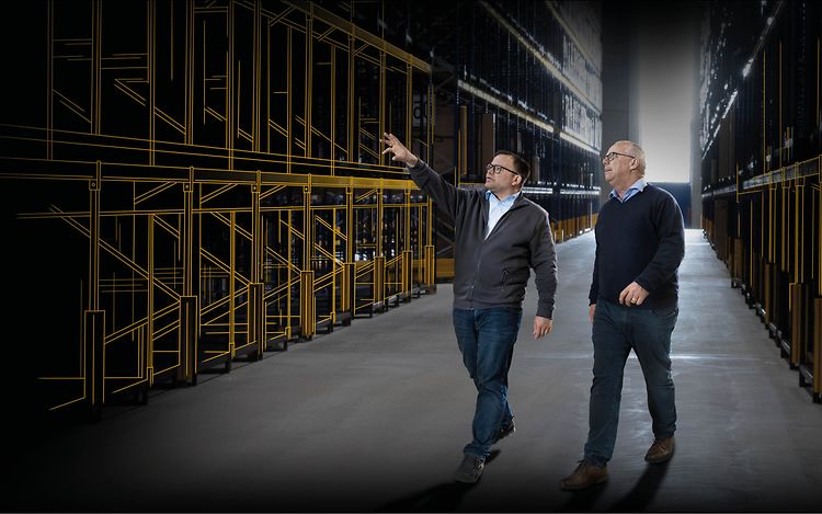 Stage Lagerregale + Lagereinrichtung