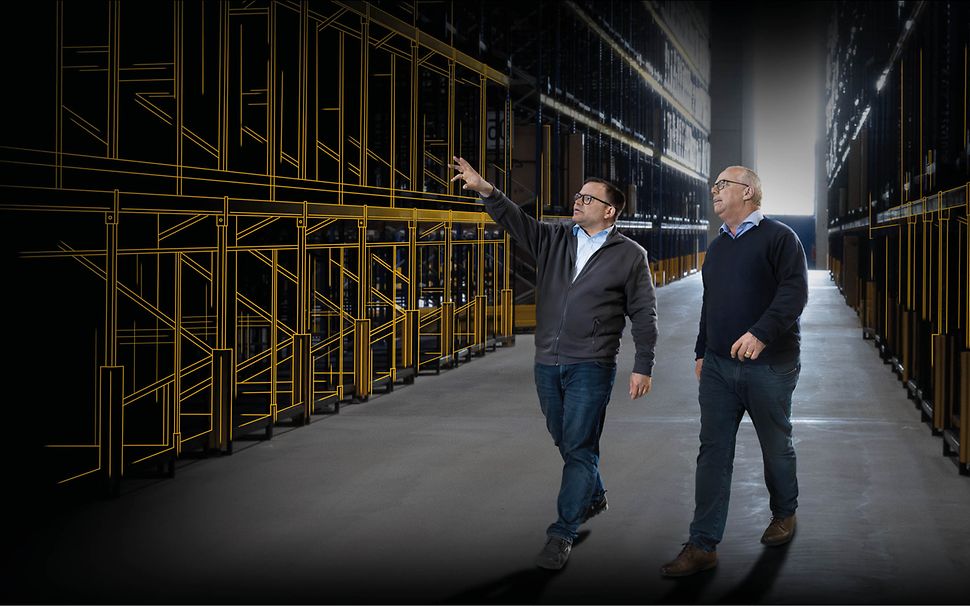 Stage Lagerregale + Lagereinrichtung