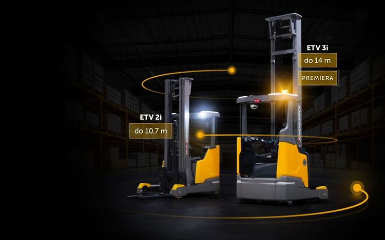 Wózek widłowy elektryczny typu reach truck – jungheinrich.pl