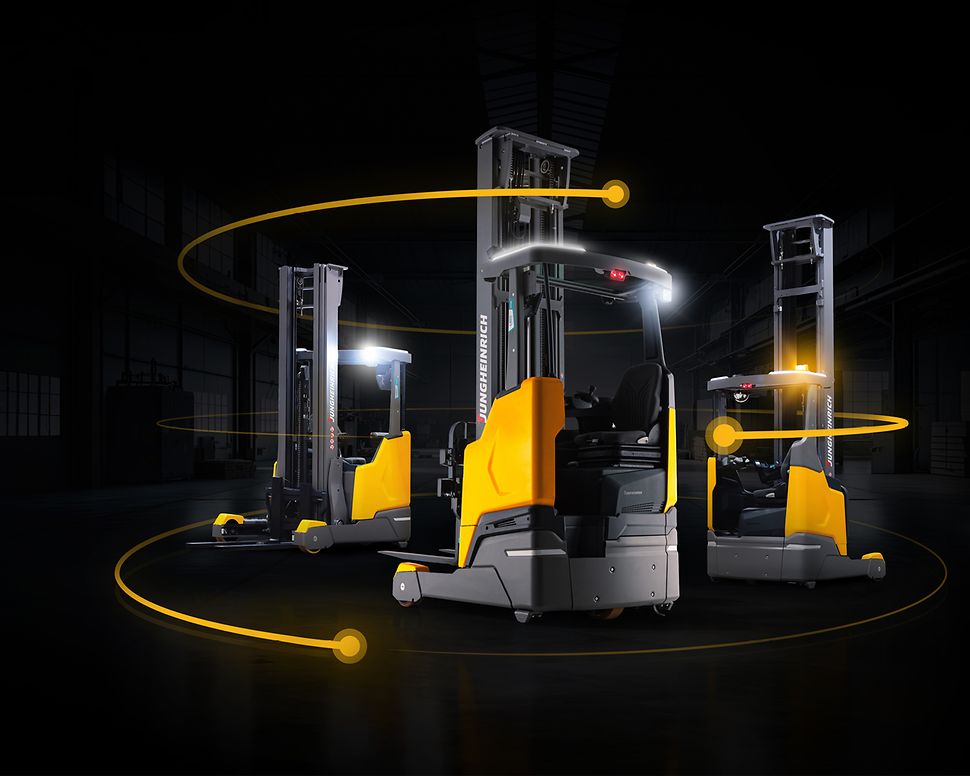 Wózek widłowy elektryczny typu reach truck – jungheinrich.pl