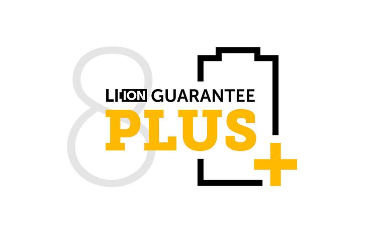 Nowość: gwarancja na akumulator litowo jonowy