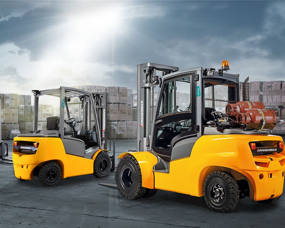 Раздел «Дизельные и газовые погрузчики»