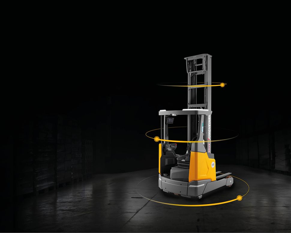 Stage Stivuitor cu catarg retractabil