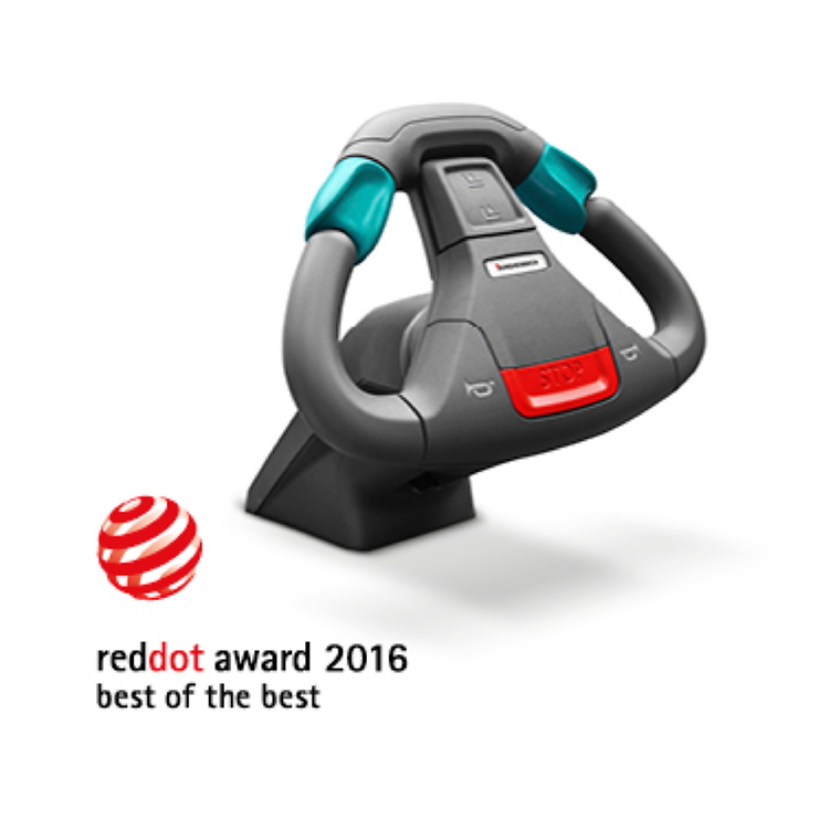 Content Selector de comenzi orizontal Red Dot 2