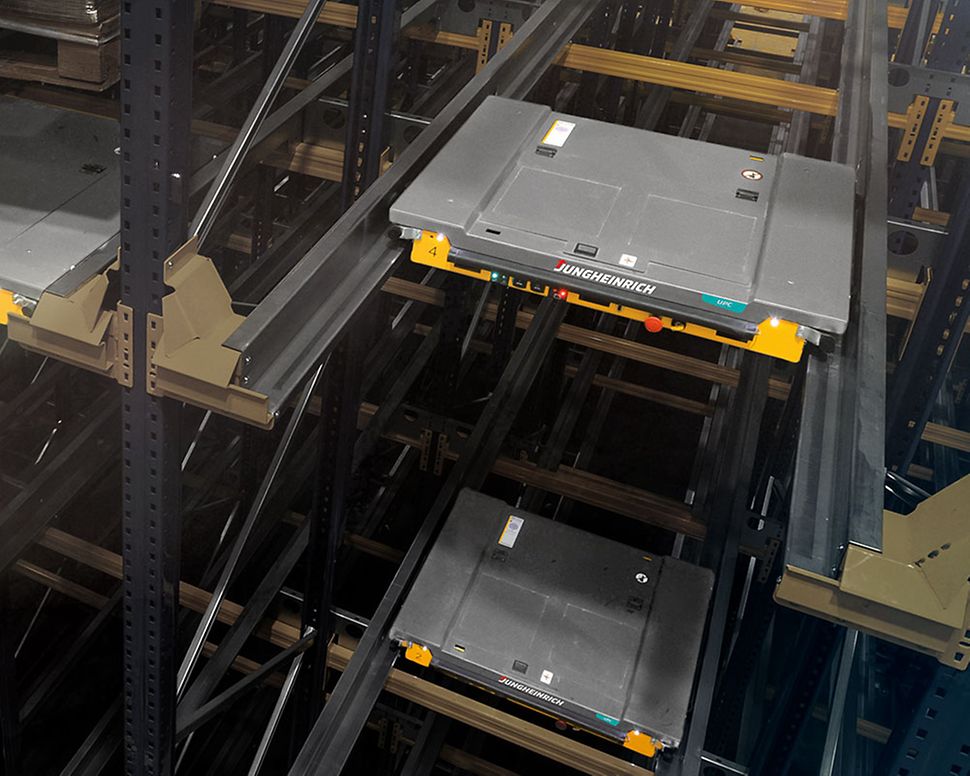 Jungheinrich pallskyttel under pallet carrier (UPC)