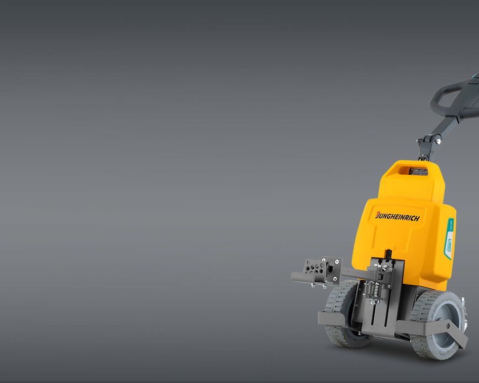 Gul Jungheinrich dragtruck EZS 010