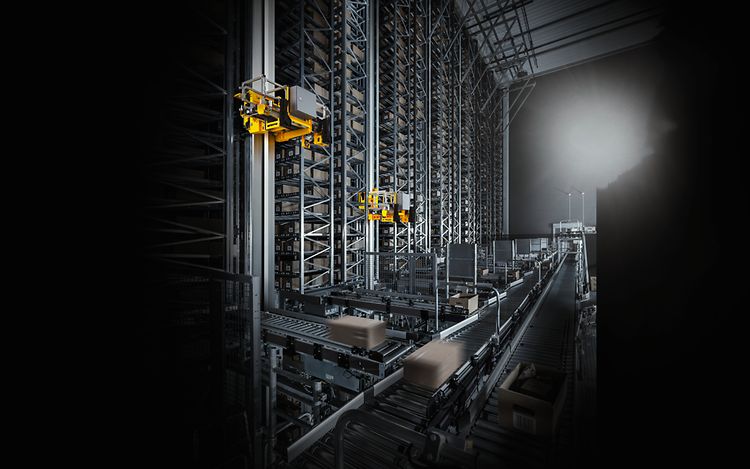 Stage automatiskt pallager