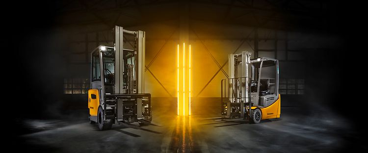 Elektriska motviktstruckar / eltruckar från Jungheinrich 