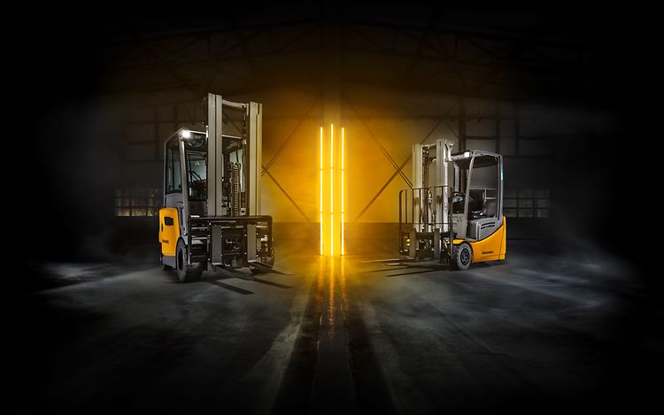 Elektriska motviktstruckar / eltruckar från Jungheinrich 